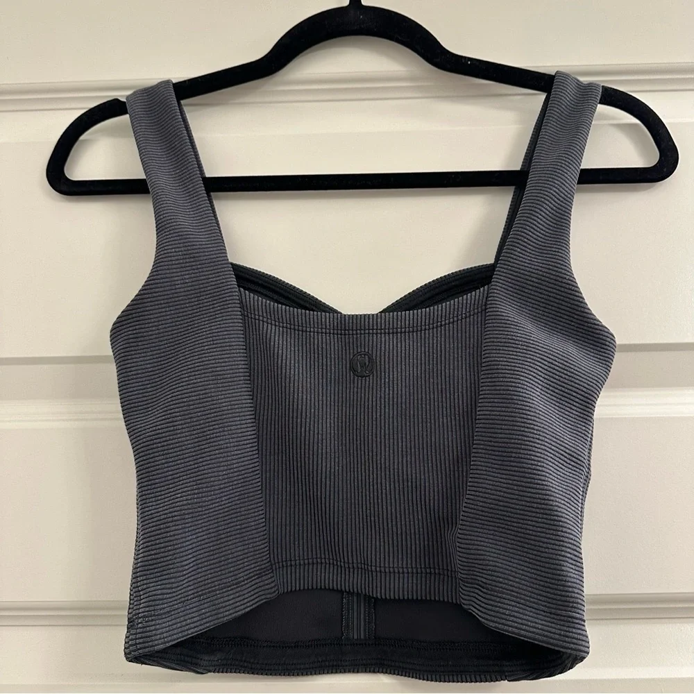Lululemon Ribbed Softstreme Sweetheart Tank Top